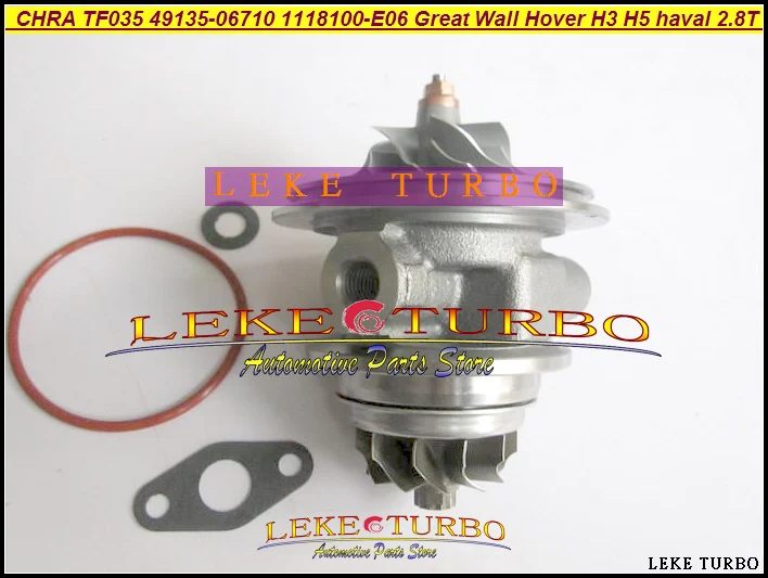 Turbo Cartridge CHRA For Great Wall Pickup Hover H3 H5 haval TF035 1118100-E06 49135-06710 1118100-E03 49135-06700 GW2.8TC 2.8L