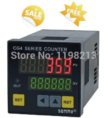 Digital Counter CG4 48*48mm Electric Digital Counter CG4-RB60