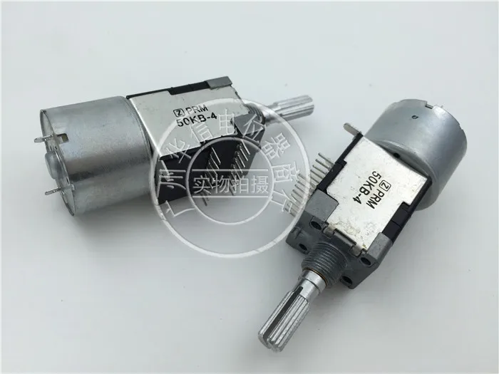 

[VK] Z 1615C PRM 50KB-4 with motor potentiometer B50K handle length 25MM flower switch