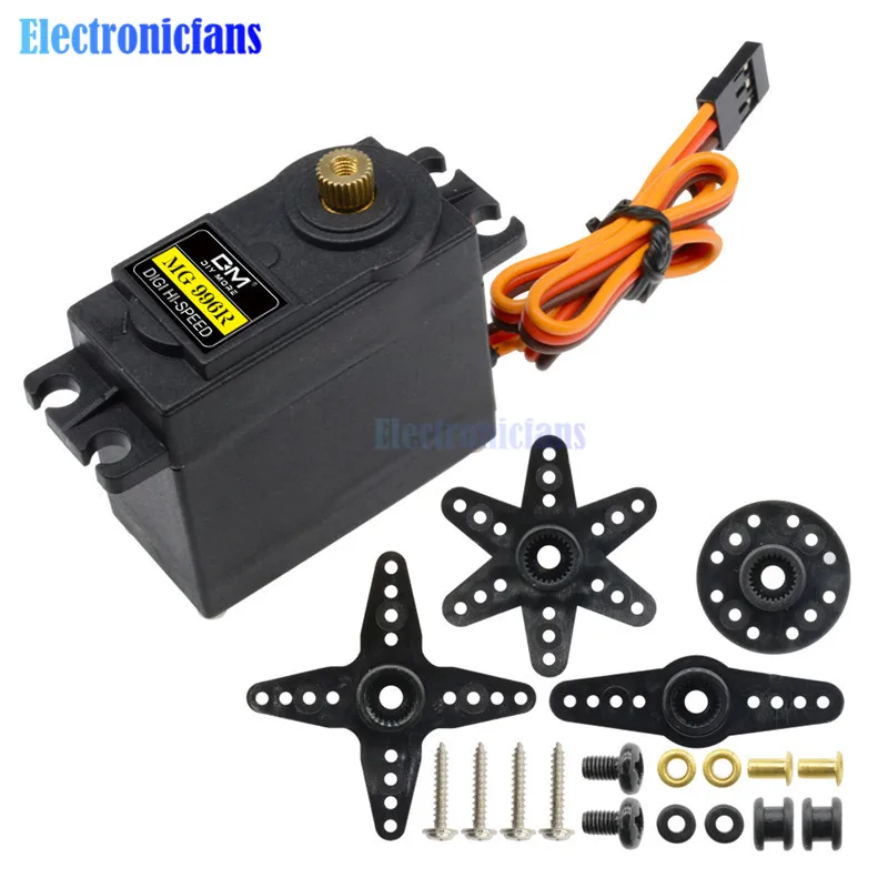 4PCS MG996 MG 996R MG996R Metal Gears Digital RC Servo Motor High Torque Helicopter Car Boat & Torque RC CAR 1/8 DIY