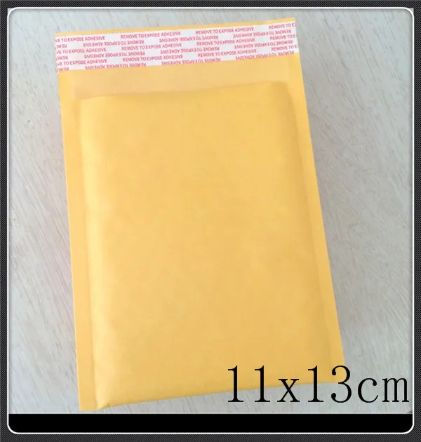 

Wholesale 100pcs/lot 11X13cm 4.3"x5.1" Small Manufacturer Kraft bags bubble mailers padded envelopes paper mailer Mailing bag