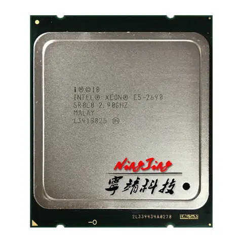 Intel Xeon E5-2690 E5 2690 2.9 GHz Used Eight-Core Sixteen-Thread CPU  20M 135W LGA 2011