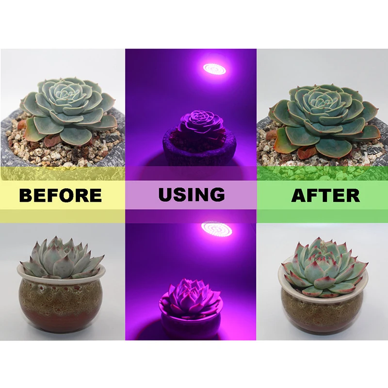 KARWEN LED Grow Light 36 54 72Leds E27/GU10/MR16 220V Phyto Lamp Full Spectrum LED Grow Light E27 Led Growing Lamps For Plant