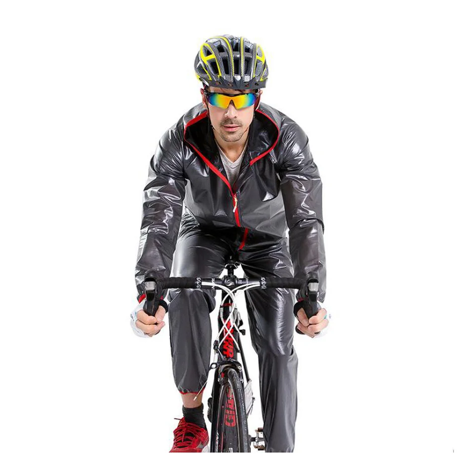 

Cycling Raincoat Quick Dry Waterproof Bicycle Jacket Men Women MTB Road Mountain TPU Bike Rain Coats Cycling Poncho Clothing