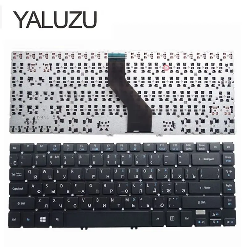 YALUZU russian laptop keyboard for ACER V5-472G V5-432 V5-433 V5-473 473G 452G Aspire V5-472 V5-472G V5-472P V5-472PG RU layout