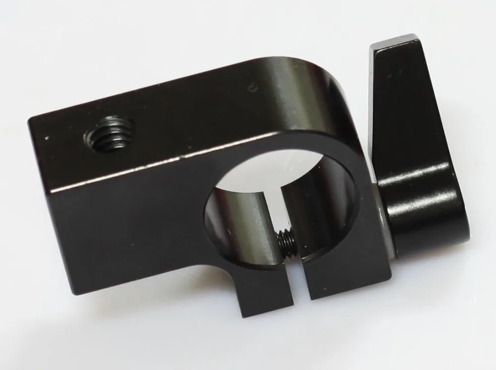 Đĩa Đơn Mới Cần Kẹp Có Double1/4 "Lỗ Cho 19Mm Hỗ Trợ Đường Sắt Giàn Khoan Đường Sắt Chân Máy Ảnh