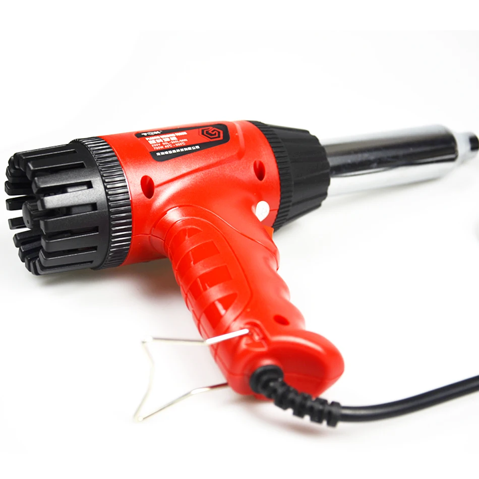 Plastic Welding Gun HP700B 700W 220V Thermostat Hot Air Blower Heat Gun Heater Soldering For car bumper