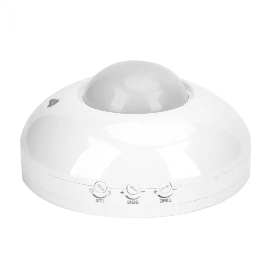 Adjustable Infrared Motion Sensor Switch 110V-240V  Body Motion Movement Ceiling Infrared Sensor Detector Light Bulb Switch