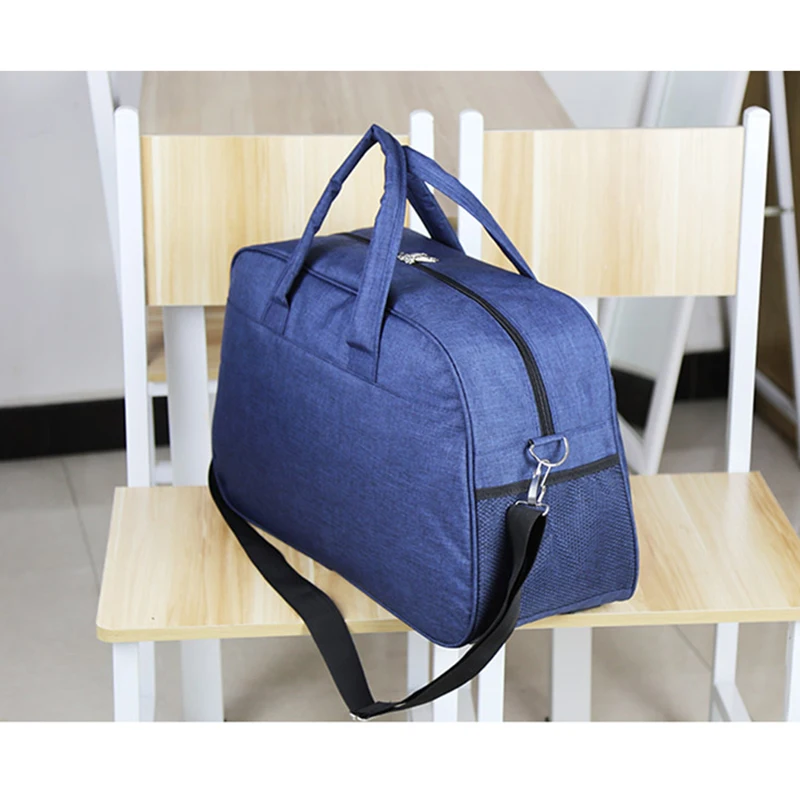 Bolsa de viaje Oxford impermeable de gran capacidad para hombre, equipaje Unisex, bolsos de viaje, cubos de embalaje, 30% de descuento, T518