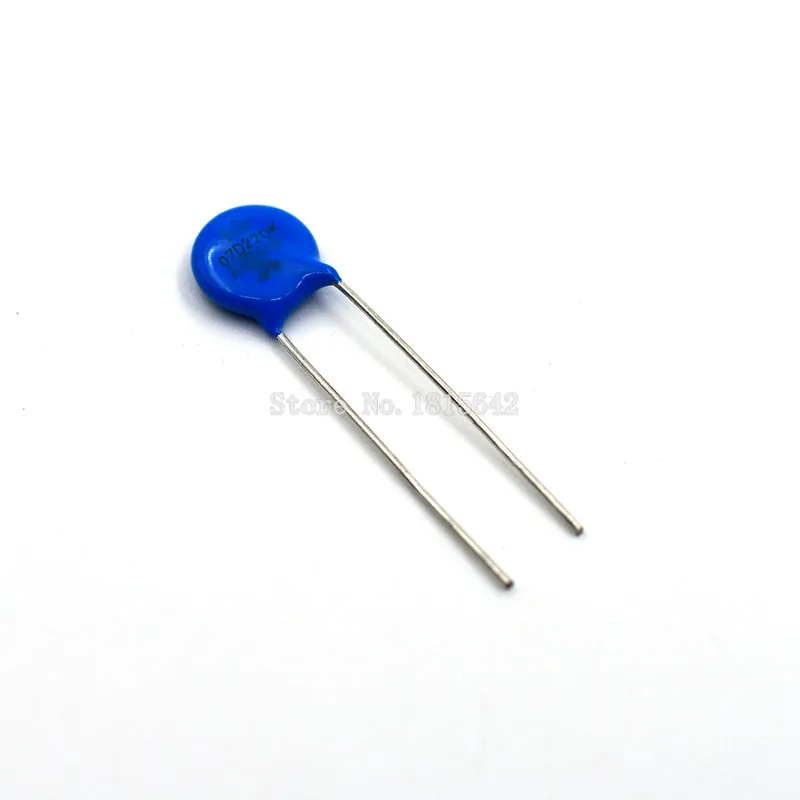 20PCS 07D220K Varistors 07D-220K 07D220 7D220 22V Piezoresistor Metal Voltage Dependent Resistor Piezoresistance