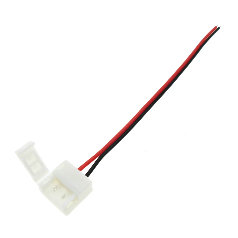 Free Welding Connector for Waterproof LED Strip 2pin 10mm 5pcs/lot.