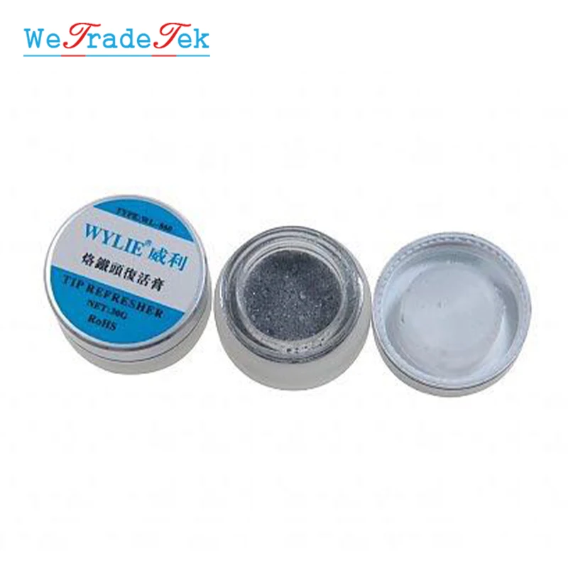 30g WL-860 Solder Iron Tip Refresher Resurrection Cream Clean Paste for Cleaning Soldering Tips Oxidation