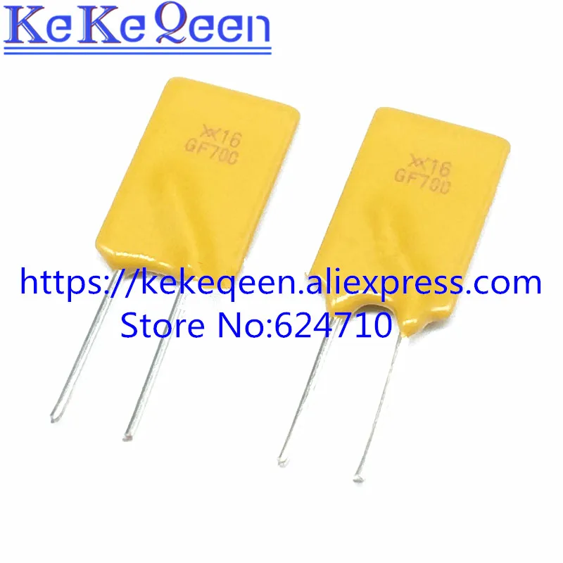 10PCS/LOT Self Recovery Fuse RGEF700 X16GF700 16V 7A 7000MA PPTC