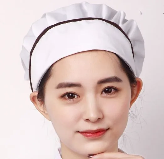 Chapeau de chef chinois pour femmes, chapeau de cuisine, fournitures d'hôtel