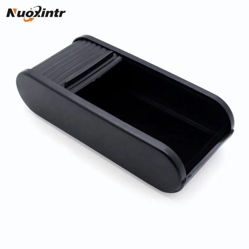 For Nuoxintr Black Plastics Car Coin Holder Organizer Case Loose Change Debris Storage Box Container Card Case Accessories