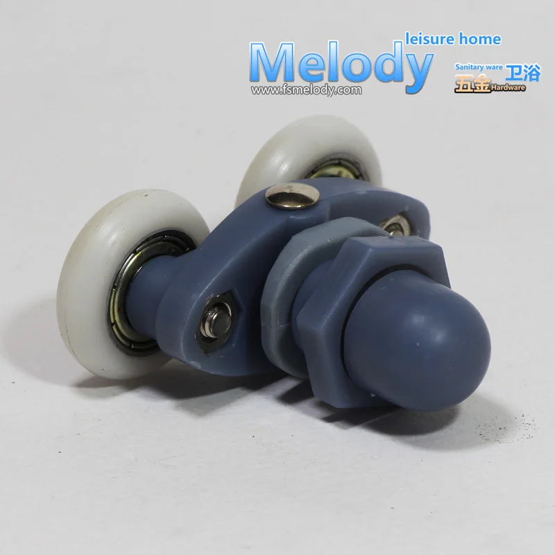 Me-rp019 shower room sliding door  single hole swing double pulley hanging wheel bathroom fittings