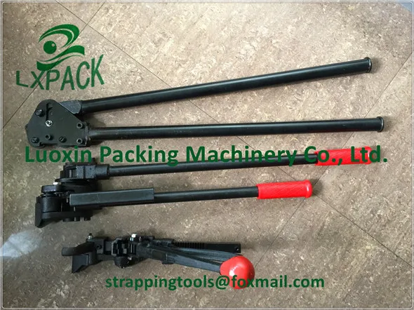 LX-PACK Steel strapping tool The sealless joint reduces the overall strapping costs High and consistent joint efficiency