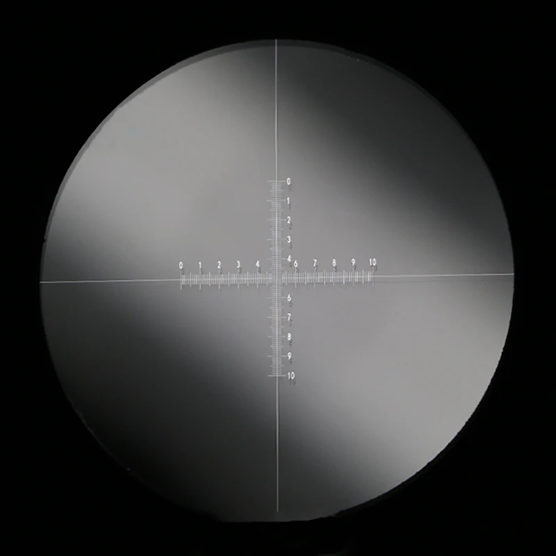 Eyepiece Micrometer Cross Ruler Scale DIV 0.1mm Calibration with Different Diameters for Olympus Nikon Leica Zeiss Microscope