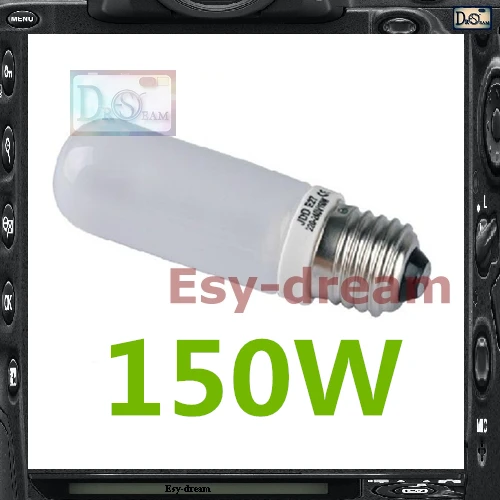 E27 JDD 150W 220V-240V Modeling Bulb Lamp For Oubao EH300 EH600 Godox Jinbei Boling Nicephoto Mini Studio Flash Light PS038