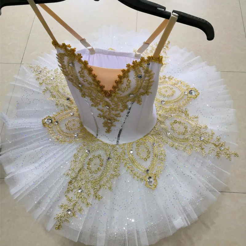 Mới Tỳ Hưu Tutu Con Trắng Đầm Chuyên Nghiệp Tutus Váy Hồ Thiên Nga Tutu Ba Lê Vũ Trang Phục Cho Bé Gái Ballerina Đầm