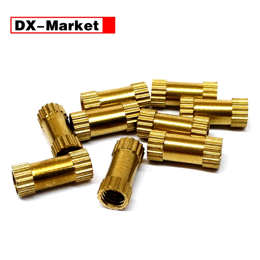 m10 Mur Sisipan, Mur Sisipan Benang Kuningan, Mur Injeksi Kuningan, B011