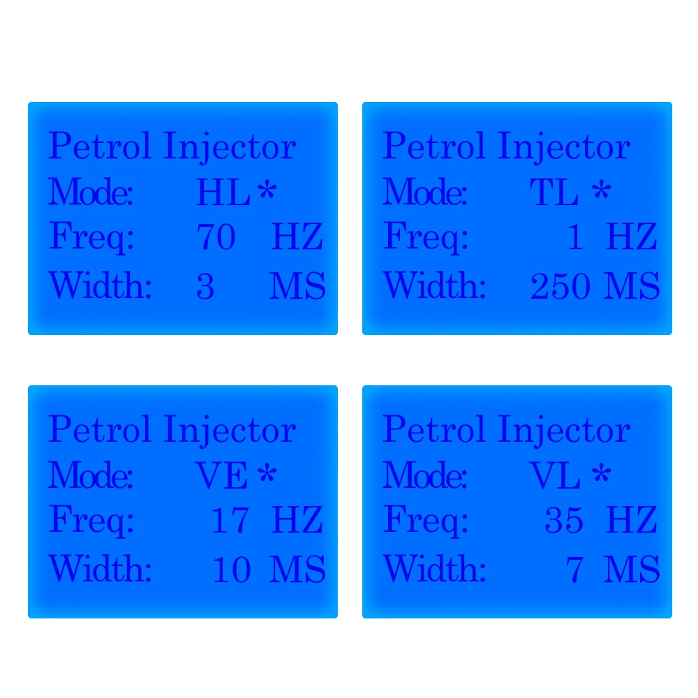 Professional Gasoline Injector Tester Fuel Injector Tester Powerful Fuel System Scan Tool Petrol Injector Tester Automotive