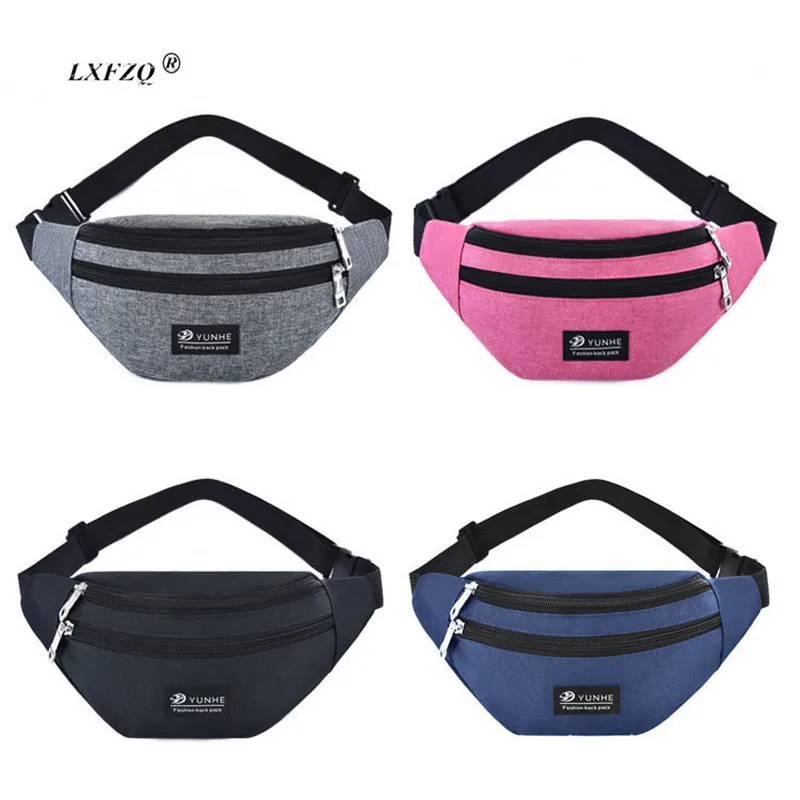 Pink Waist Bags Fanny Pack Female Belt Bag Waist Packs Chest Phone Pouch Bolsa Feminina Hip Bag Belt Pouch Banana Purse Wallet