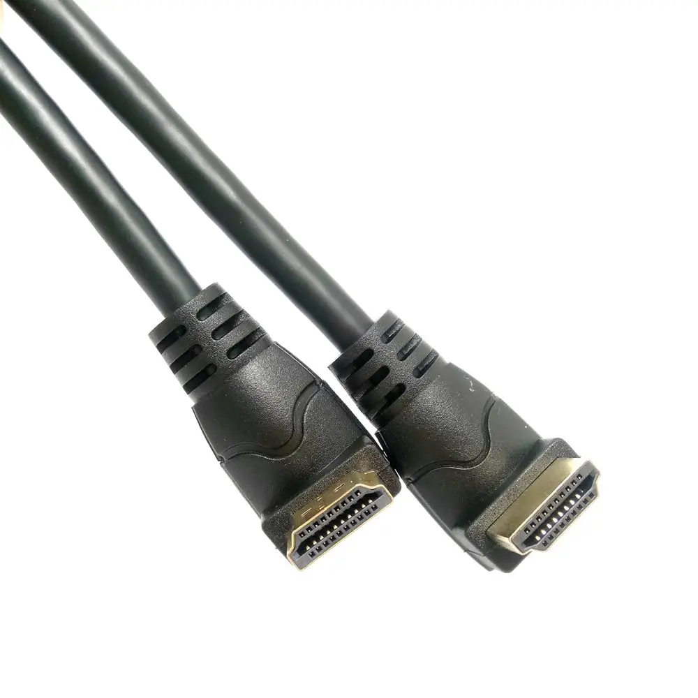 HDMI 2.0 4K 3D Dual 90 Degree Up Angled HDMI Male to Down Angled HDMI Male HDTV Cable 30cm/60cm/180cm for DVD PS3 PC