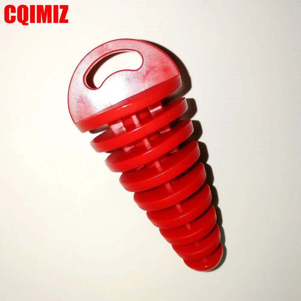 

Red Motorcycle Exhaust Silencer Wash Plugs Muffler Pipe Washing Plugs For Dirt Bike ATV Quad Bike 15mm - 38mm