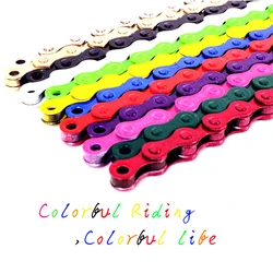 Fixed gear bicycle chain 96 link for single speed bike chain for road bike chain 12 colors