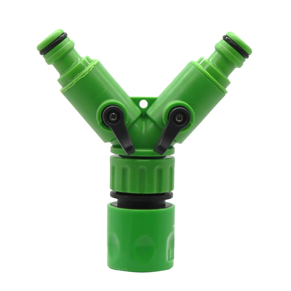 16mm Quick Connector Garden Irrigation Hose fitting  Y Valve Pipes Splitters Water Flow Control  3/4