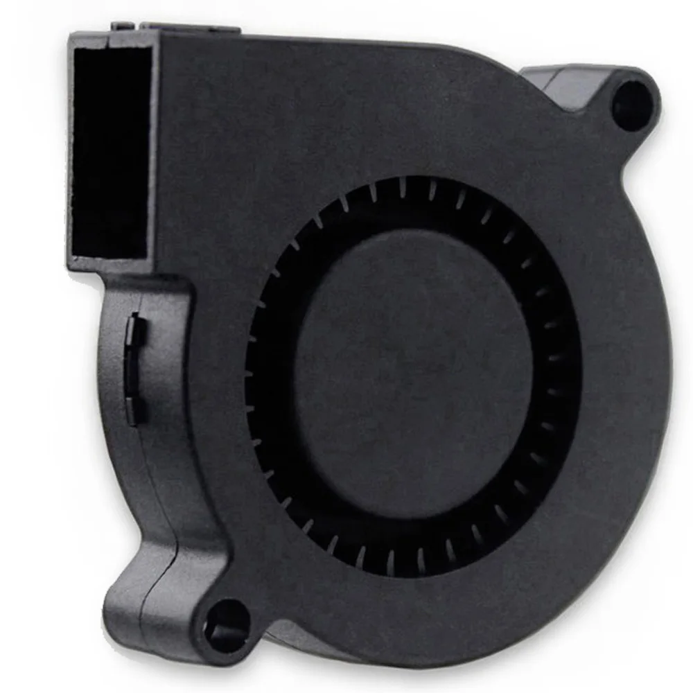 5Pcs Gdstime Brushless DC 24V 2Pin Turbo Blower 5015 50mmx15mm Ball Computer PC Cooling Fan