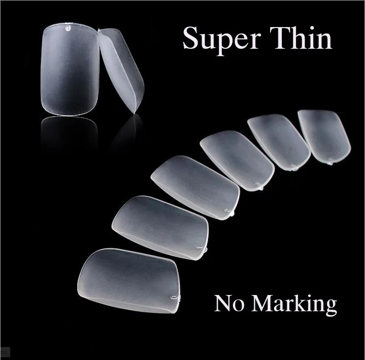 240 pcs super thin nail tips no marking tips high quality transparent nail tips full tips nail false  nail decoration