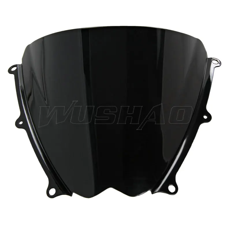Motorcycle Double Bubble Windshield Windscreen Screen For 2007 2008 Suzuki GSX-R1000 GSXR1000 GSXR GSX-R 1000 K7 K8 Black