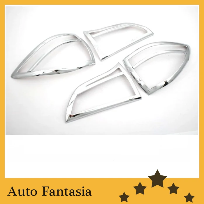 

Chrome Tail Light Cover for Challenger / Pajero Montero Sport 09-12-Free Shipping