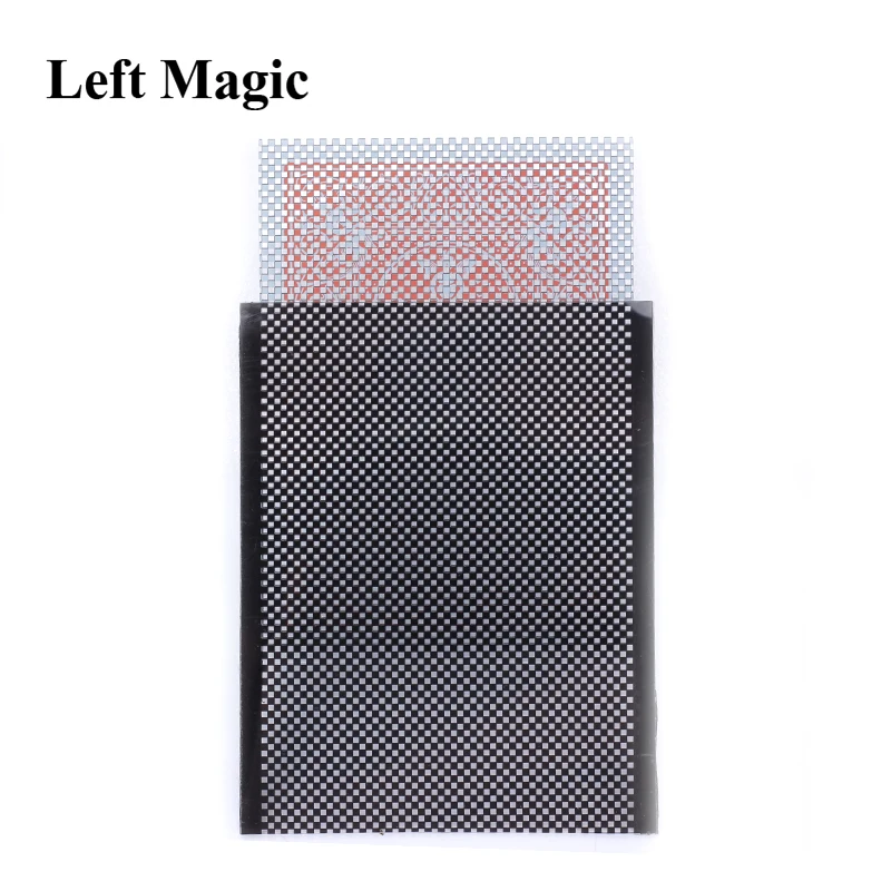 Wow 2.0 (Face Down Version ) magic trick Card Sleeve with Card Back Design Magic props  Change Gimmick Mentalism 81007