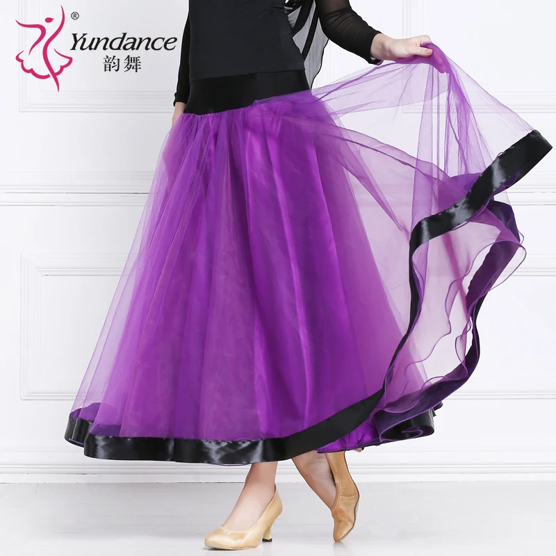 

Customized Lady Ballroom Dancing Skirt Modern Dance Dress Waltz Valse Tango Galop Fox Trot Social Dance Dress Skirt B-2653