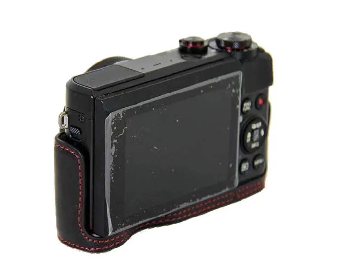 حافظة جلدية لكاميرا الفيديو ، حافظة جلدية لجهاز Canon Powershot G7XII G7X mark 2 G7X II G7X2 ، مجموعة غطاء سفلي ، مجموعة جديدة