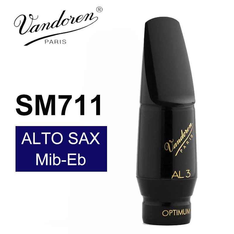 France Vandoren SM711 AL3 Optimum Series Alto Saxophone Mouthpiece / Alto Sax Mib-Eb Mouthpiece