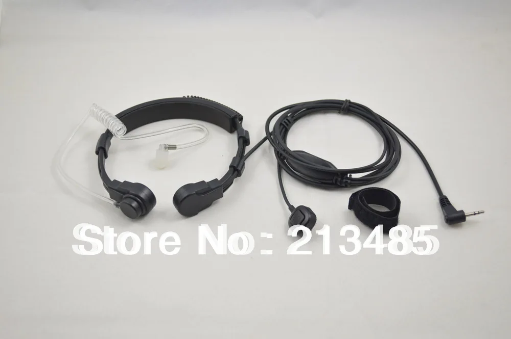 

2.5mm 13mm M2/MT Connector VOX Heavy Duty Throat MIC with Finger PTT for TYT TH-UV3R,Motorola T5,Talkabout 270,FR50,FV200,T4500