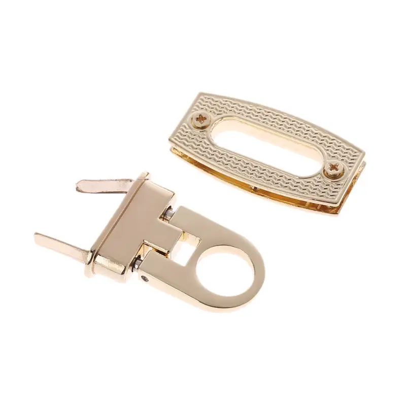 Metal Clasp Turn Lock Twist Locks for DIY Handbag Craft Bag Purse Hardware Accessories