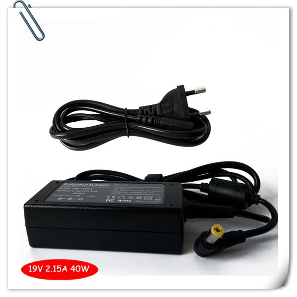 Charger for Acer ZE6 ZE7 ZE8 ZE8A ZE9 ZE9A Adapter Power Supply Cord AC DC universal laptop power adapter caderno carregador