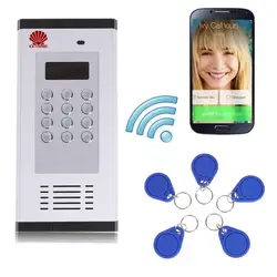 3G GSM Apartment Intercom Access Control System Support to Open Door by Phone Call RFID SMS Command Remote Control Gate Opener