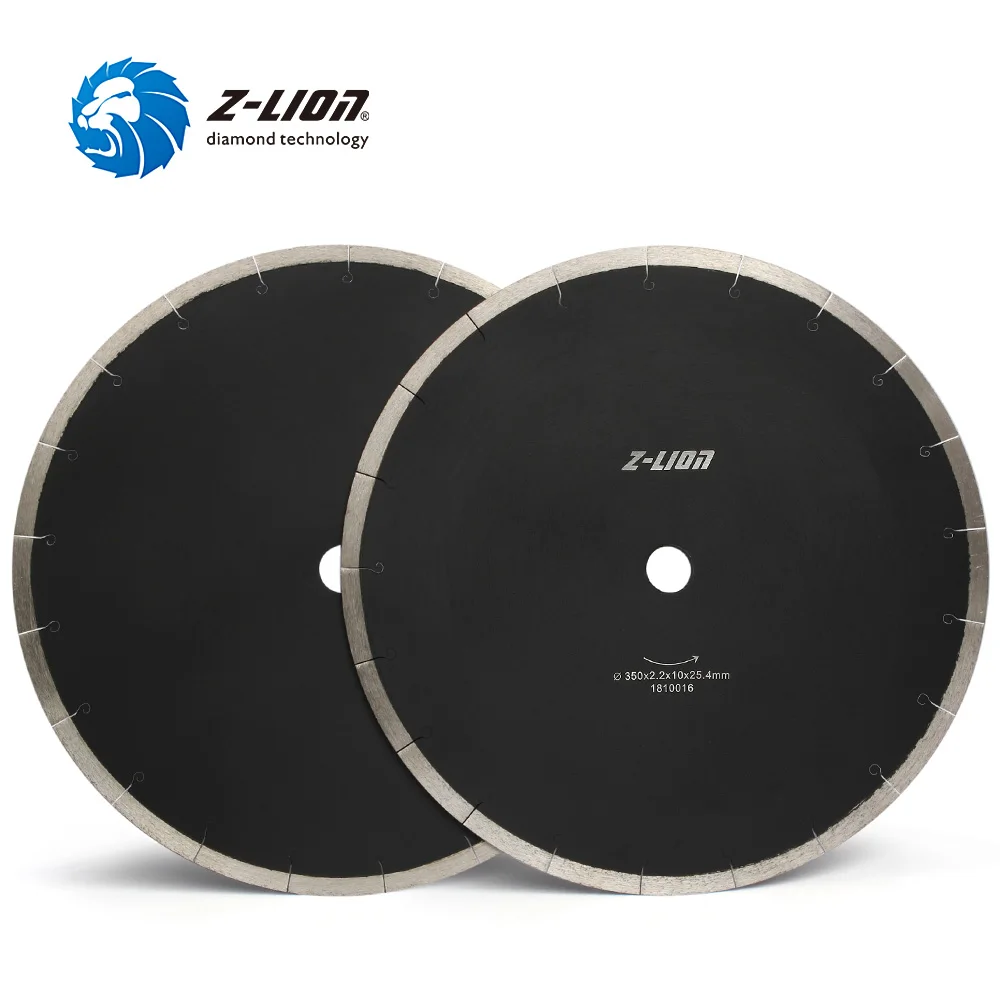 Z-LION 14 Inch 350mm Diamond Saw Blade For Cutting Marble Tile Ceramic High Quality Cutting Disc