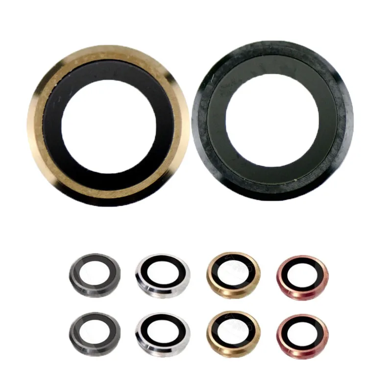 1pcs For iPhone 6 6Plus 6s Plus Back Rear Camera Glass Lens Cover Ring Replacement