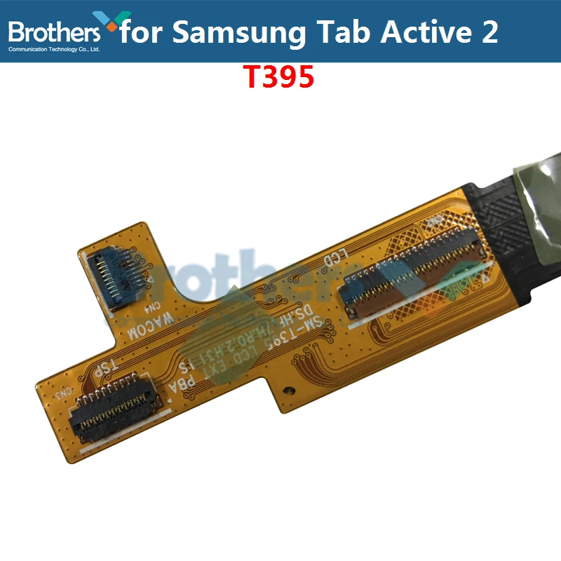 For Samsung Galaxy Tab Active 2 T395 LCD Flex Cable Connector Touch Flex Cable for Samsung T395 LCD Display Flex Cable Test Top