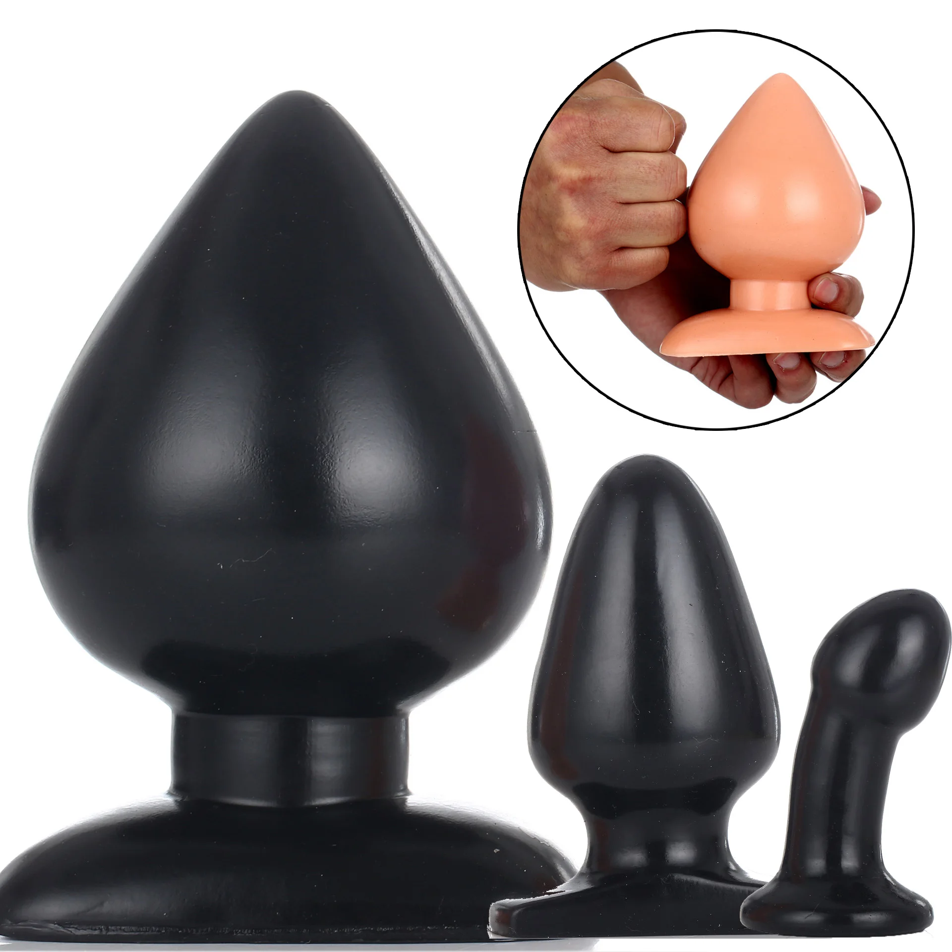 Adult Large Anal Sex Toys Super Huge Size Butt Plugs Prostate Massage For Men Female Anus Expansion Stimulator Big Anal Beads