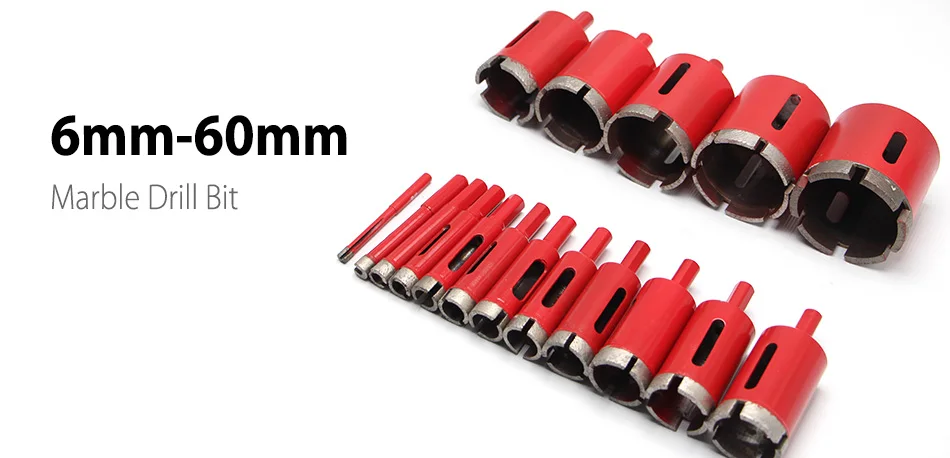 25mm  Core Drill Bit for Marble Granite Stone Material  Cement Sintering Diamond Bit