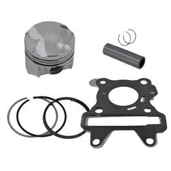 Motorcycle 38mm Bore Cylinder Piston Ring Gasket for Yamaha MBK Aerox Neos Neo's Ovetto Giggle 50 50cc 4 Stroke