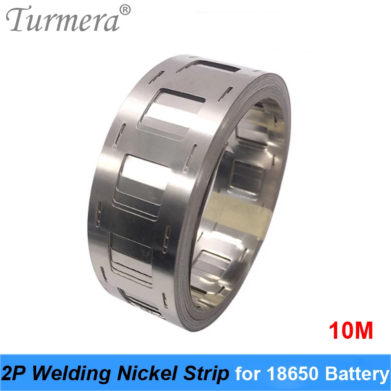 1 Roll 10m 2P точечная сварка для 18650 Nickel Sheet Plate Nickel Plated Steel Belt Strip Connector spot welding machine Battery